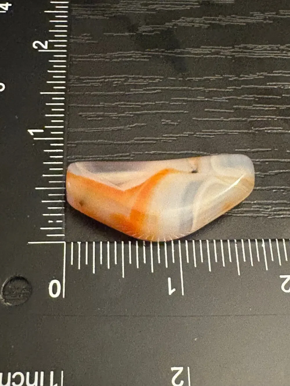 Vintage Genuine Banded Agate Pendant Focal Bead